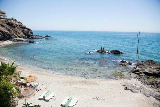 Bluebenalmadena 200Meters From The Beach With Jacuzzi And Rooftop Terrace (Adults Only) Kültér fotó